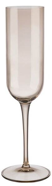 Sada vysokých sklenic na šampaňské FUUM 4ks, písková - Blomus