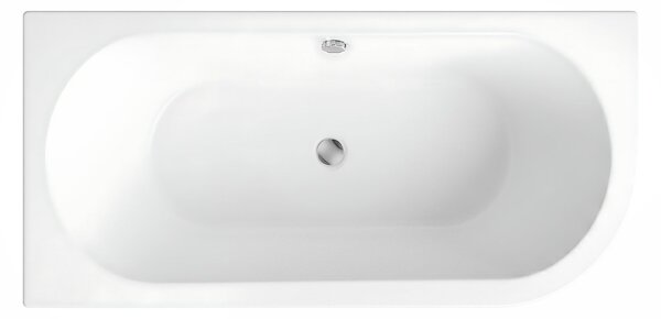 Rea Orion Stripe, Akrylová rohová vana, levá, 150cm, REA-W0071