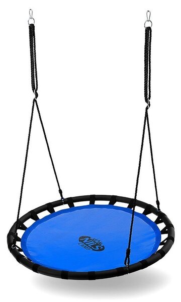 Zahradní houpačka NILS CAMP Houpací hnízdo 110 cm NB5035 Modrá
