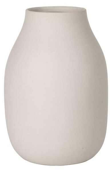 Porcelánová váza COLORA velká, krémová - Blomus (COLORA velká váza, krémová - Blomus)