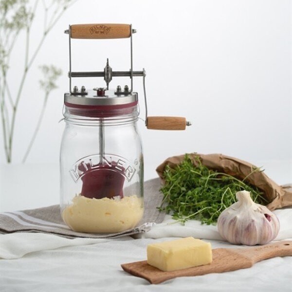 Kilner Máselnice na výrobu domácího másla 1 l