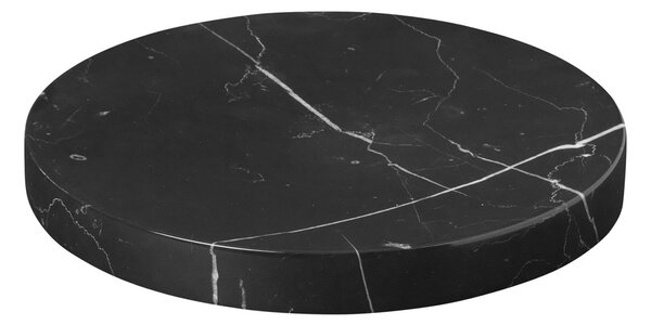 Kulatý tácek PESA 19 cm, černý mramor - Blomus
