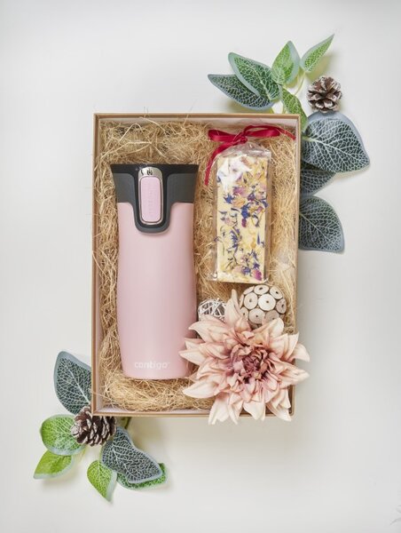 Contigo Termohrnek West Loop 470 ml, Millenial Pink