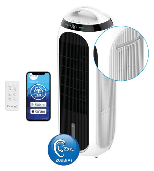 Ochlazovač vzduchu 4v1, čistička vzduchu, zvlhčovač a ventilátor Clean Air Optima CA-106 Smart