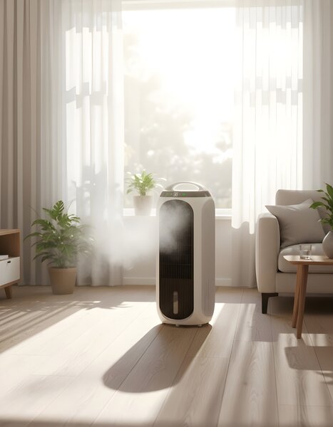 Ochlazovač vzduchu 4v1, čistička vzduchu, zvlhčovač a ventilátor Clean Air Optima CA-106 Smart