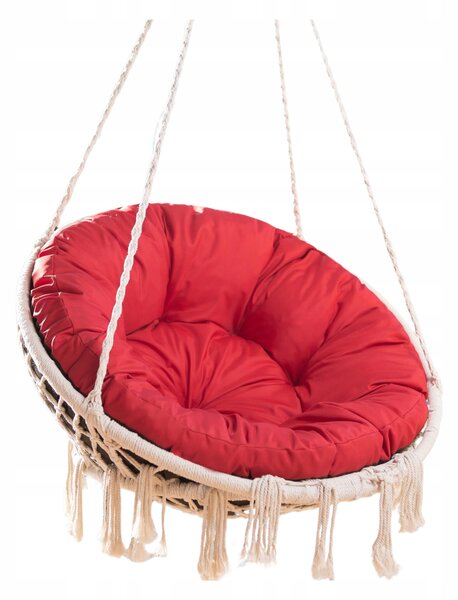 Polštář Hobbygarden 92 x 92 x 8 červený