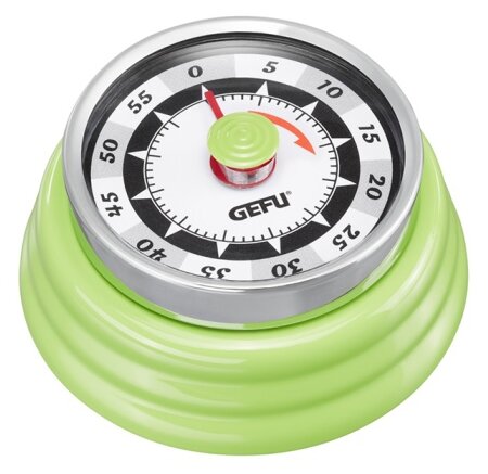 Kuchyňská magnetická minutka RETRO zelená - GEFU
