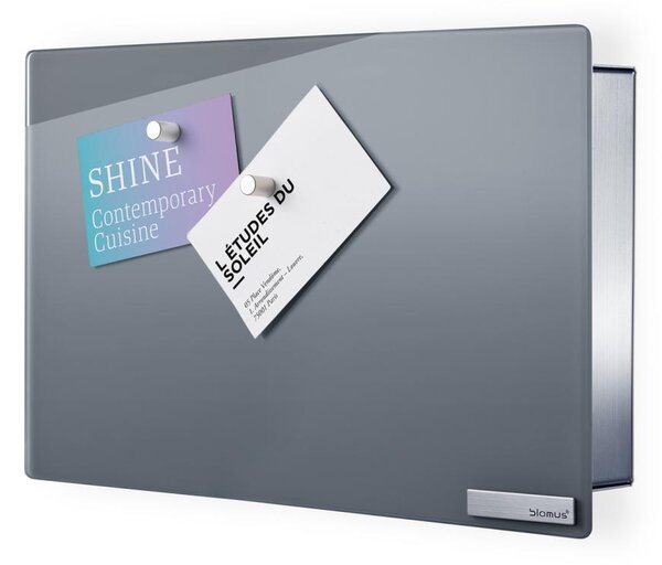 Skříňka na klíče s magnety VELIO 20x30cm, šedá - Blomus