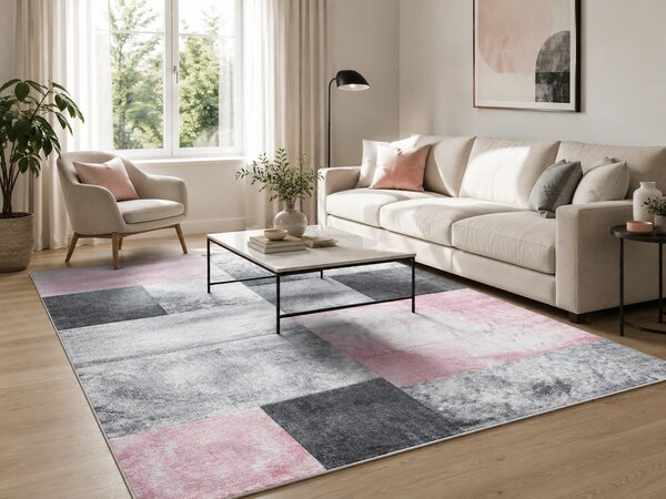 Ayyildiz, Kusový koberec Hawaii 1710 pink, 80x150, růžová, dětský pokoj