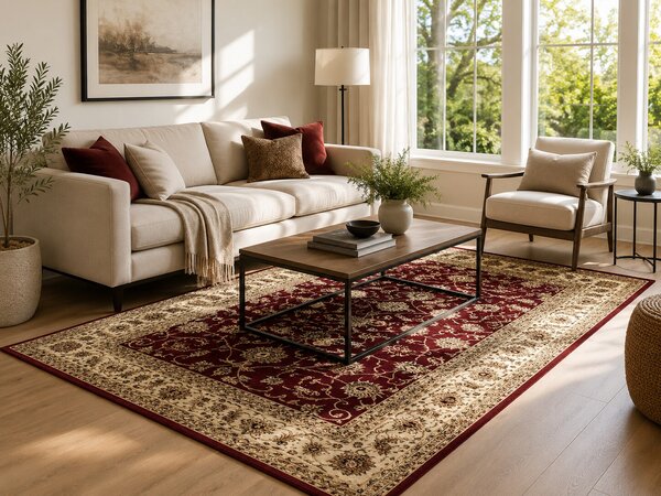 Ayyildiz, Kusový koberec Marrakesh 210 red, 200x290, červená, chodba / předsíň