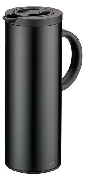 Termodžbán FIRENZE1 l, matná černá - Cilio (FIRENZE Termoska džbán 1 l, matná černá - Cilio)