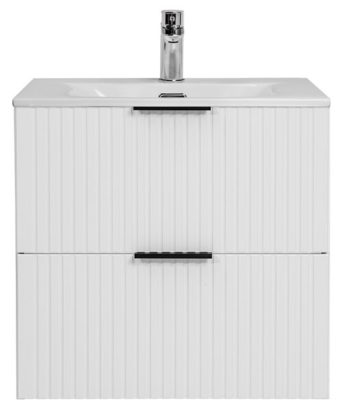 Koupelnová skříňka ADEL WHITE 60 cm + umyvadlo