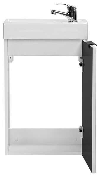Koupelnová skříňka ADEL WHITE 40 cm + umyvadlo