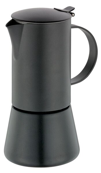 Kávovar na 6 šálků AIDA NERA, černý - Cilio (Vařič espressa AIDA NERA 6 šálků, černý - Cilio)