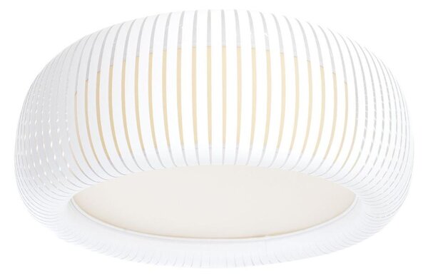 Stropní svítidlo STRIPES 2xE27/40W/230V pr. 55 cm bílá/krémová