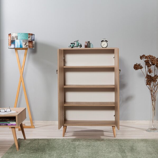 Skříňka Multibox 120 (dub sonoma). Akce -23%