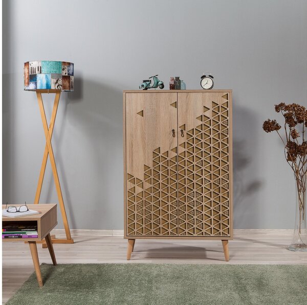 Skříňka Multibox 120 (dub sonoma). Akce -23%