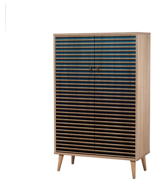 Skříňka Multibox 222 (dub sonoma). Akce -23%