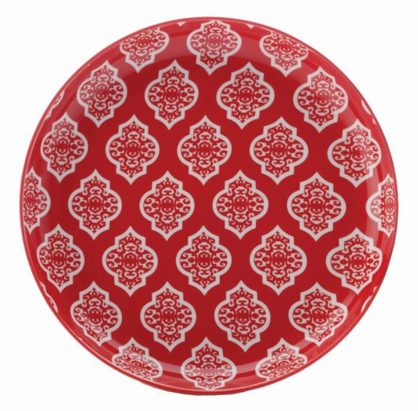 Dezertní talíř Alcazar Red Circ 18,5 cm červený - Maxwell&Williams (Alcazar Red Circ červený Dezertní talíř 18,5 cm - Maxwell&Williams)