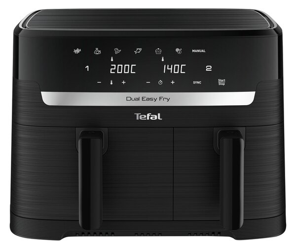 Tefal Horkovzdušná fritéza Dual Easy Fry Essential »Ey901N« (100408514)