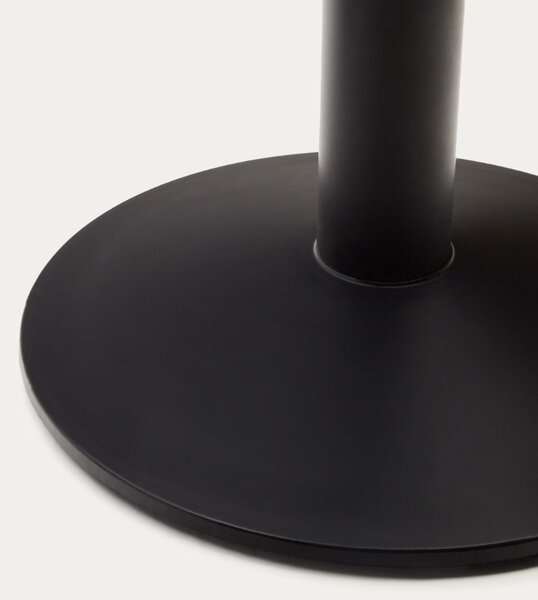 Bílý bistro stolek Kave Home Esilda 90 cm