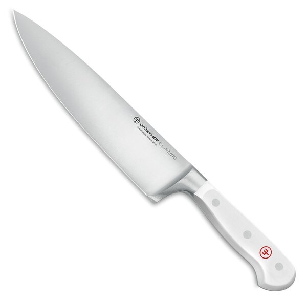 Kuchařský nůž CLASSIC White 20 cm - Wüsthof Dreizack Solingen (Nůž pro kuchaře CLASSIC White 20 cm, dárkové balení - Wüsthof Dreizack Solingen)