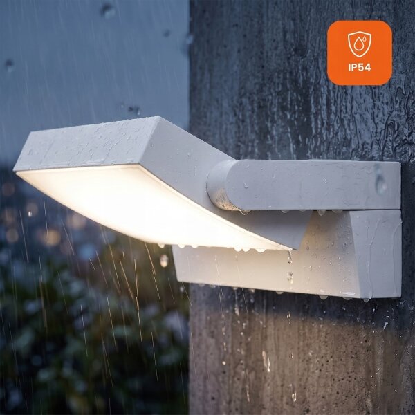 LED Stm venkovní nástěnné svítidlo LED/12/18/24W/230V 3000/4000/6500K IP54 bílá