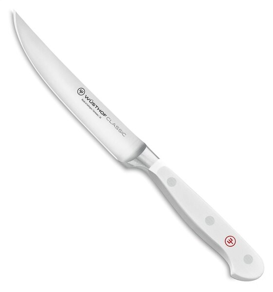 Nůž na steak CLASSIC White 12 cm - Wüsthof Dreizack Solingen (Steakový nůž CLASSIC White 12 cm, dárkové balení - Wüsthof Dreizack Solingen)
