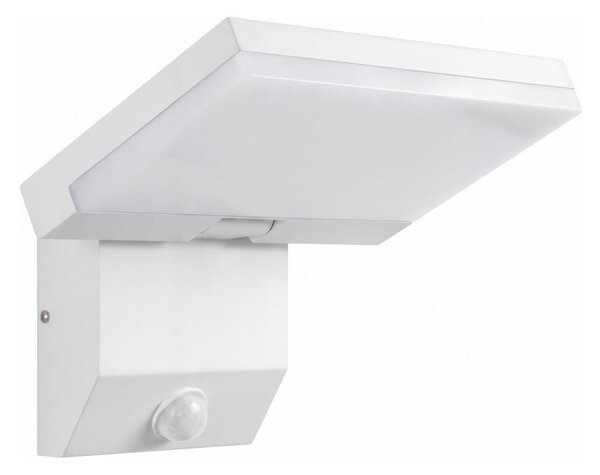 LED Venkovní nástěnné svítidlo se senzorem LED/18W/230V IP44 bílá