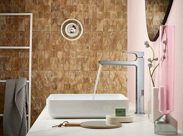 Hansgrohe Metropol Baterie 260 s plnou pákou, pro umyvadlové mísy, s odtokovou soupravou Push-Open, chrom 32512000