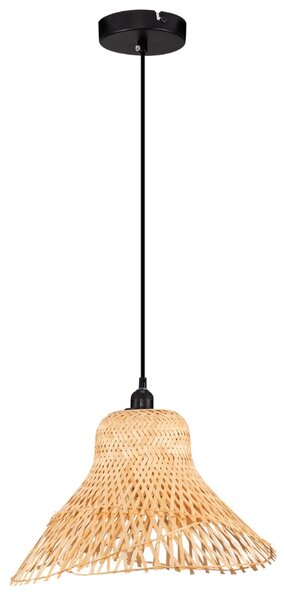-25 % Dny MOMENTI– Nova Luce Ratanové závěsné světlo Aura 45 cm