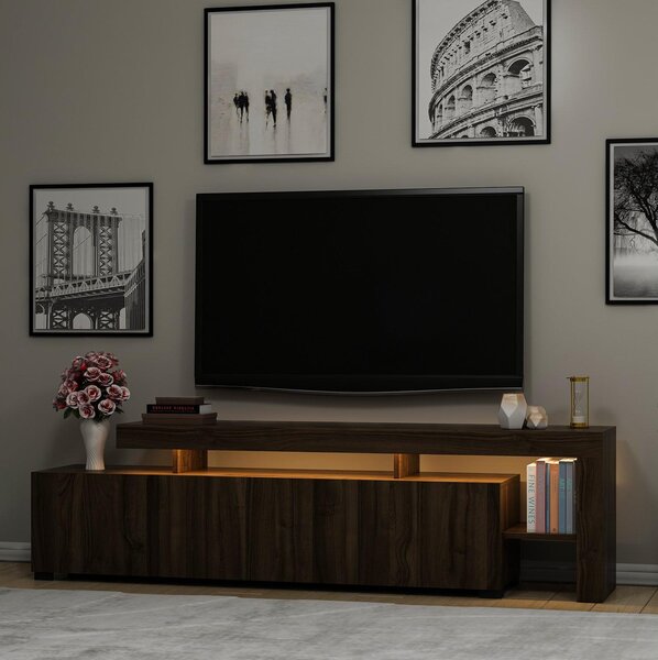 TV stolek/skříňka Belize (ořech). Akce -24%