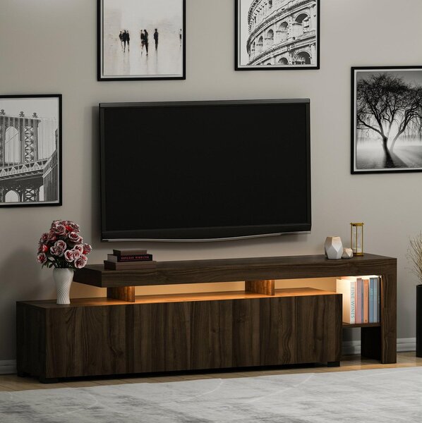 TV stolek/skříňka Belize (ořech). Akce -24%