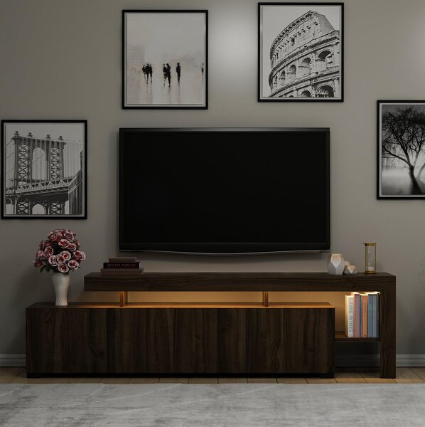 TV stolek/skříňka Belize (ořech). Akce -24%