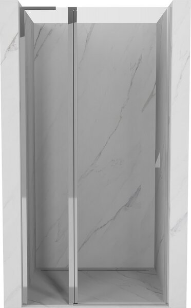 Mexen, Mexen Mist L Otočné sprchové dveře 90 cm, průhledné, chrom - 8A4L-090-000-01-00
