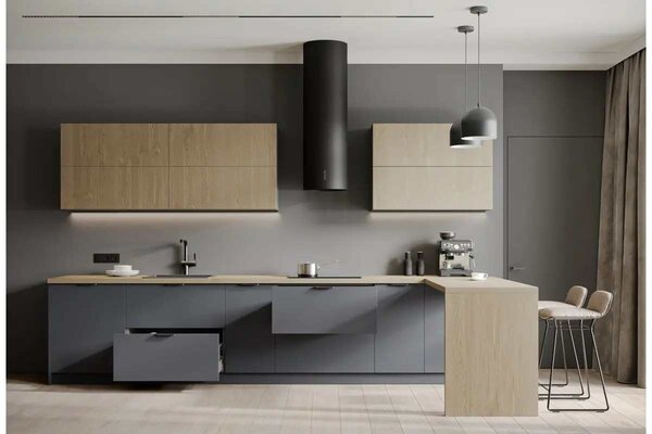 In-Design Nábytková úchytka Hexa černá matná Rozměr úchytky (mm): 150