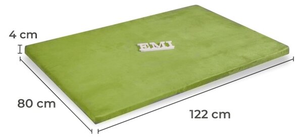 Polštář na zahradní sedátko zelený EMI