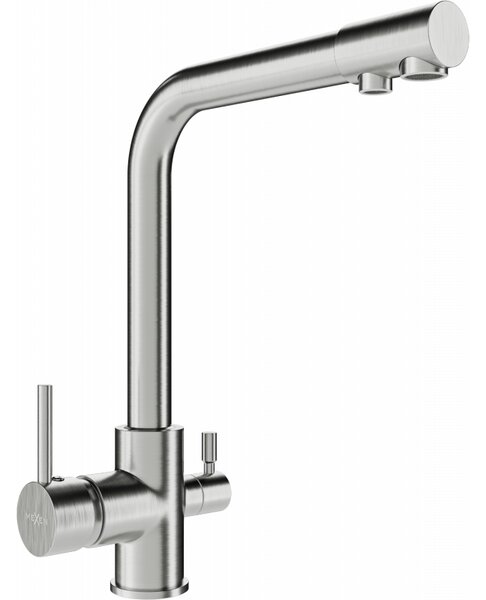 Mexen DUERO - Vysoká baterie/dřezová, inox, 671600-99