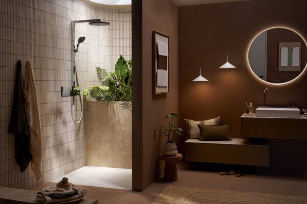 Hansgrohe Raindance Alive S - Showerpipe 300 1jet EcoSmart, s termostatem ShowerSelect Comfort, chrom 24583000