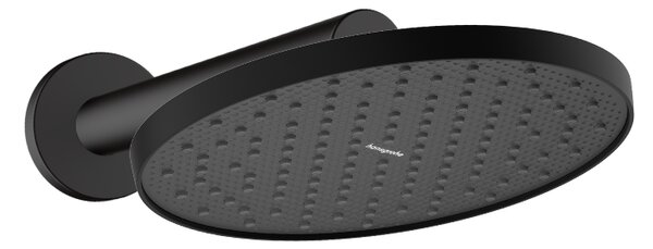 Hansgrohe Activera S - Hlavová sprcha 240 1jet EcoSmart + sprchové rameno 240 mm, černá matná 28056670+27809670