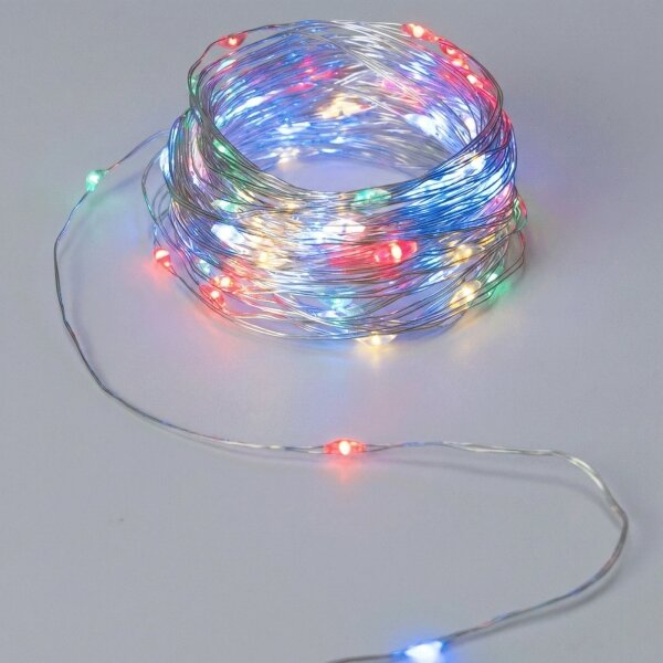 Aigostar - LED Dekorační řetěz se zátkou do láhve 40xLED/3xLR44 4m multicolor