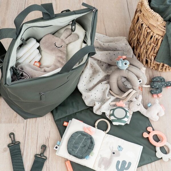 -25 % Dny MOMENTI– Béžová látková závěsná spirála Done by Deer Lalee, 15 - 33 cm