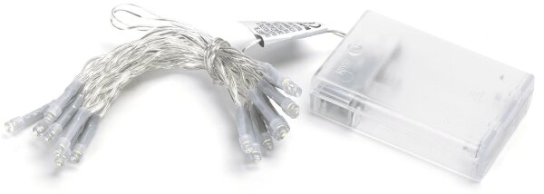 Aigostar - LED Vánoční řetěz 20xLED/3xAA 2,3 m teplá bílá