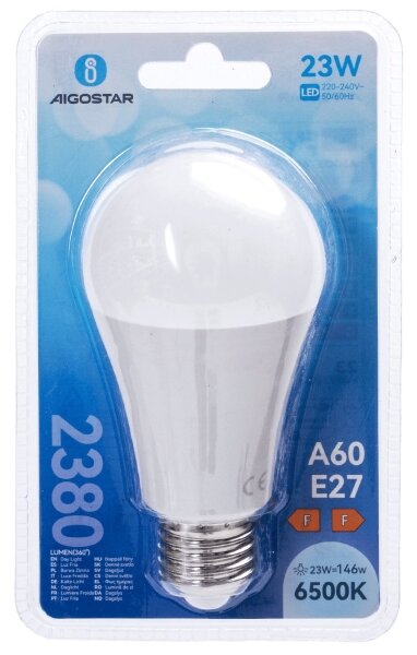 LED Žárovka A60 E27/23W/230V 6500K - Aigostar