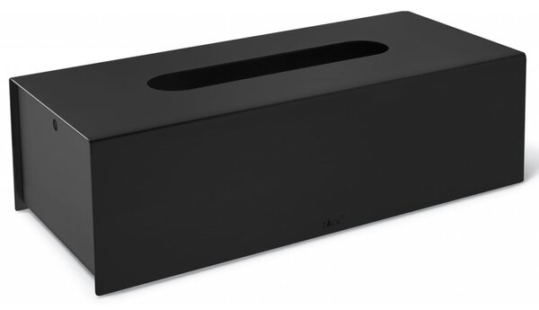 Zásobník na papírové kapesníčky PURO, černý - ZACK (PURO box na papírové kapesníky, černý - ZACK)