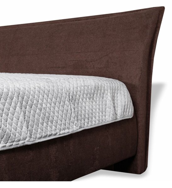 Čalouněná postel VALERIA LUX + lamelový rošt + matrace EMI