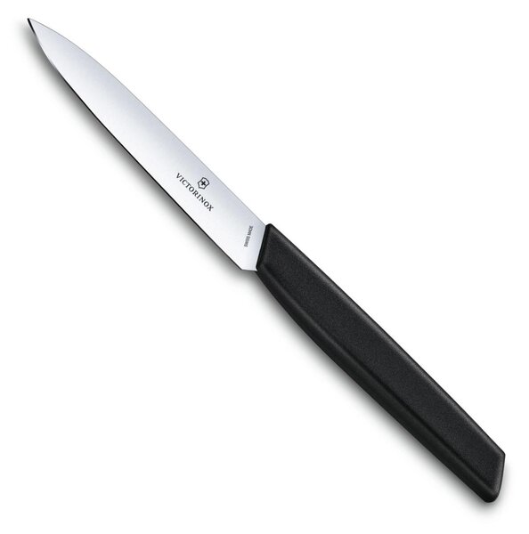 Nůž na zeleninu SWISS MODERN 10 cm černý - Victorinox (Nůž na zeleninu SWISS MODERN černý 10 cm - Victorinox)