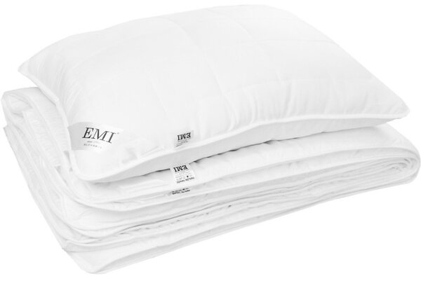 SET Dvoupaplón + prošívaný polštář 140 x 200/70x90 cm EMI