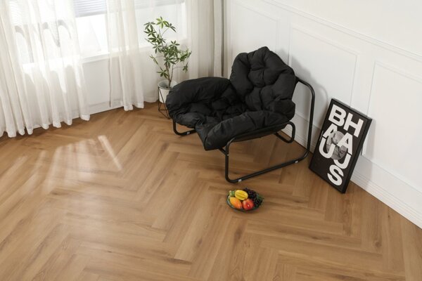 Vinylová podlaha zámková SPC herringbone Africa B Instinct 010, 2,06m2