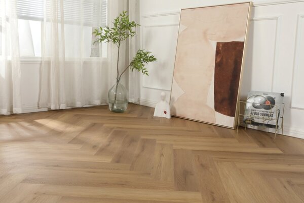 Vinylová podlaha zámková SPC herringbone Africa B Sparkline 009, 2,06m2